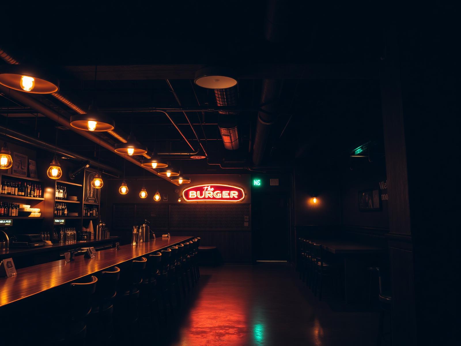 Kiwi bar interior